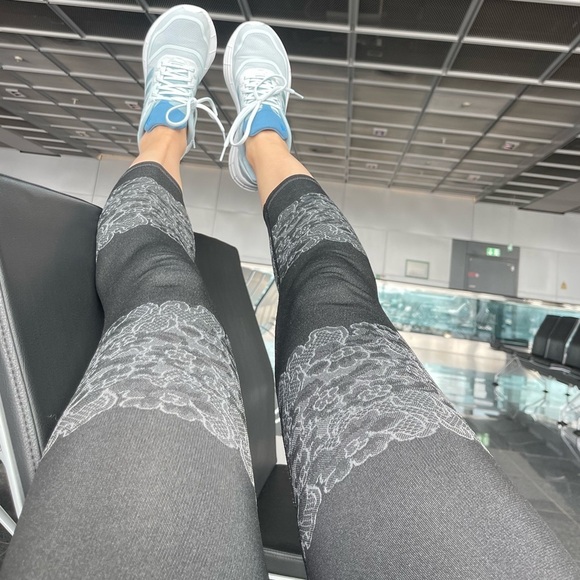 Fabletics Lace Print Pants - Picture 10 of 10